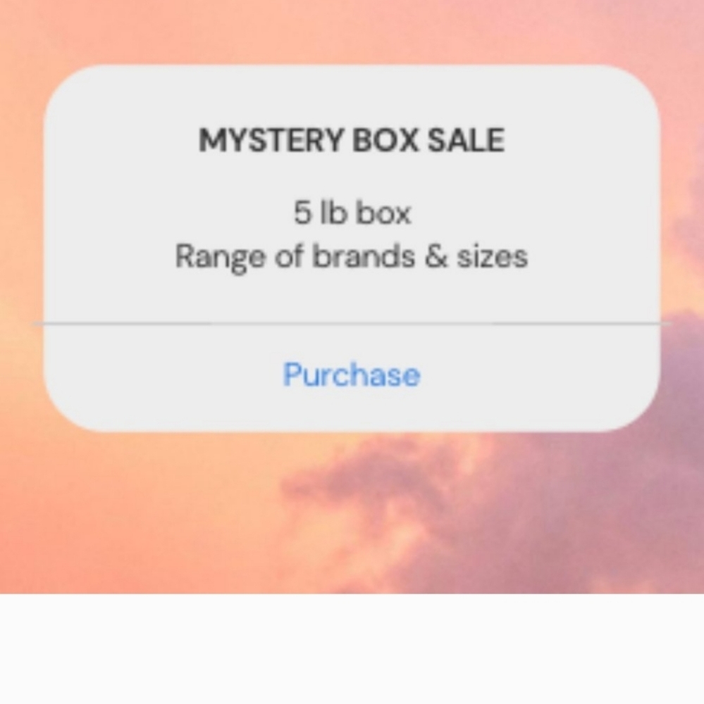 MYSTERY BOX SALE 5LBS